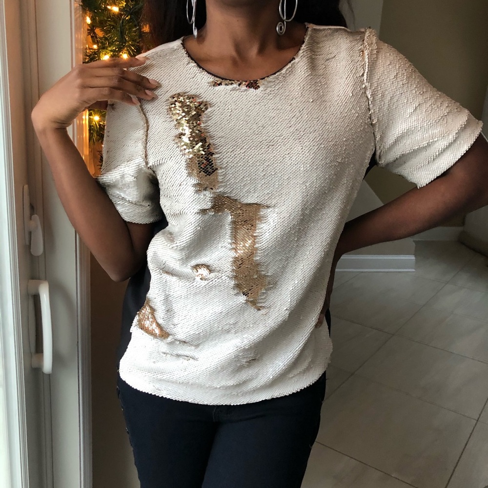 Sequin Weston Wear top